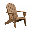 Fauteuil de jardin Adirondack 78 x 94 x 95 cm en bois marron style relaxant